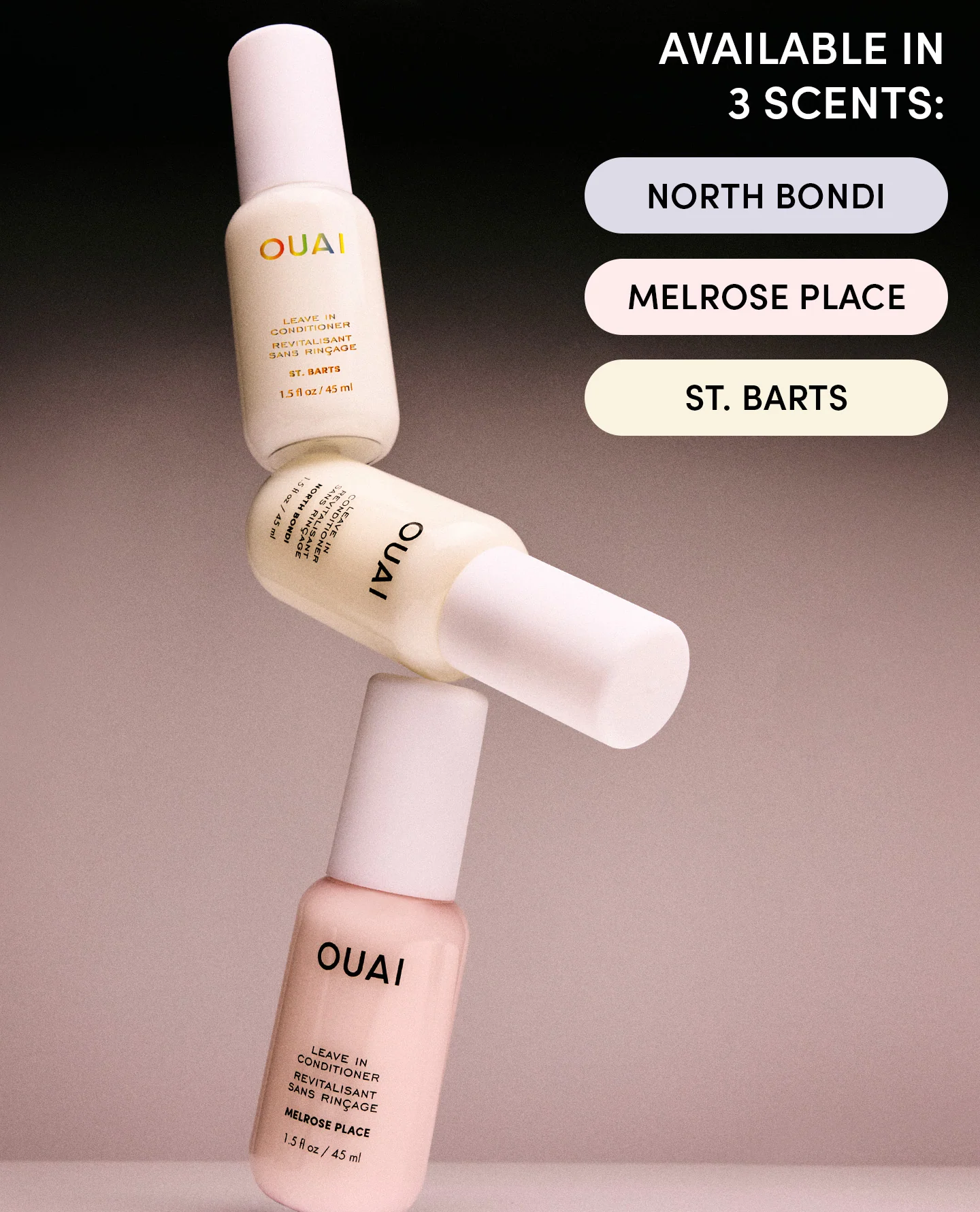 Leave In Conditioner Travel Trio Set