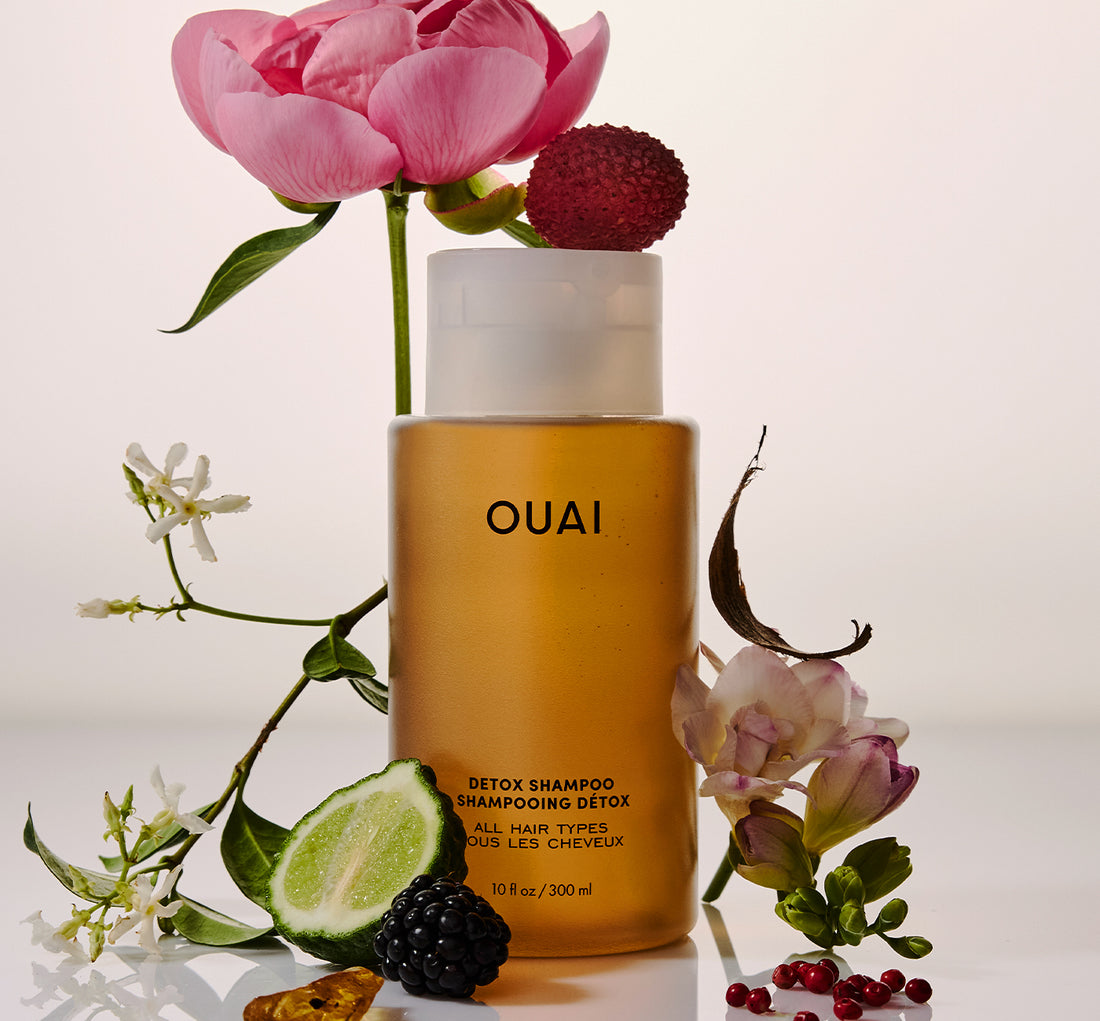 OUAI Detox Shampoo with Melrose Place fragrance notes