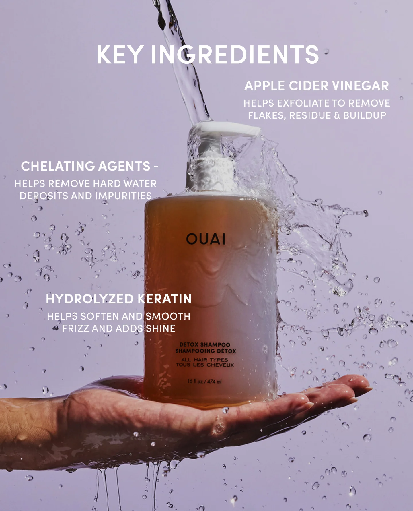 Detox Clarifying Hair Shampoo - Jumbo